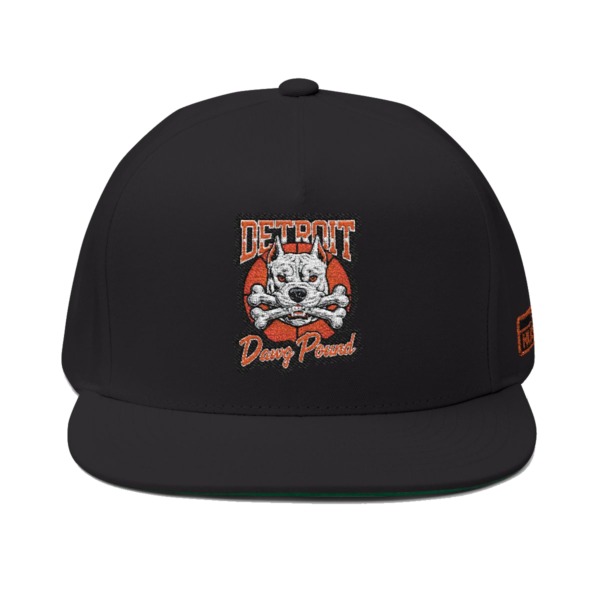 Detroit Dawg Pound Flat Bill - Heritage v8 - BB Tribute