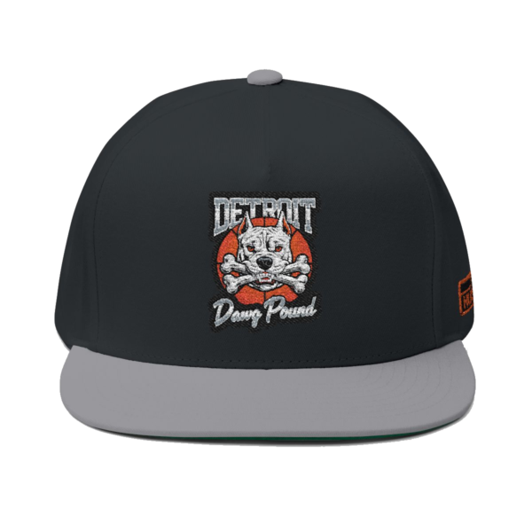 Detroit Dawg Pound Flat Bill - Heritage v7 – BB Tribute