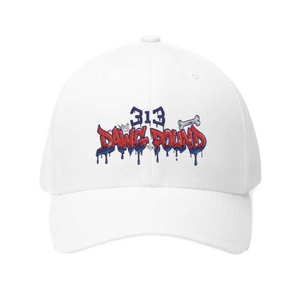 Detroit Dawg Pound FlexFit Fitted Hat - Originals v5