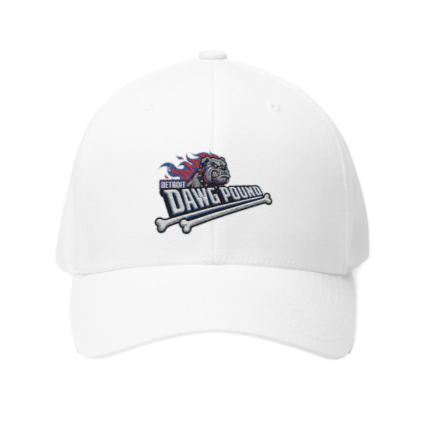 Detroit Dawg Pound FlexFit Fitted Hat - Heritage v6