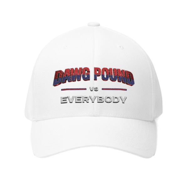 Detroit Dawg Pound FlexFit Fitted Hat - Heritage v11