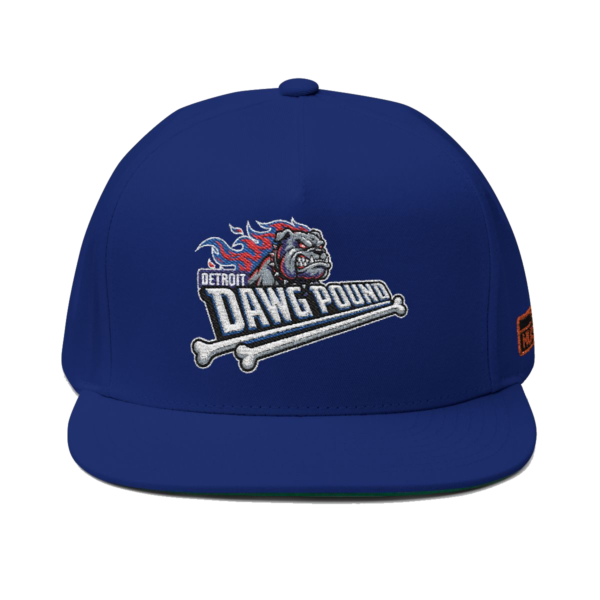 Detroit Dawg Pound Flat Bill - Heritage v6