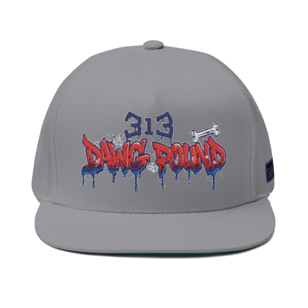 Detroit Dawg Pound Flat Bill - Originals v5