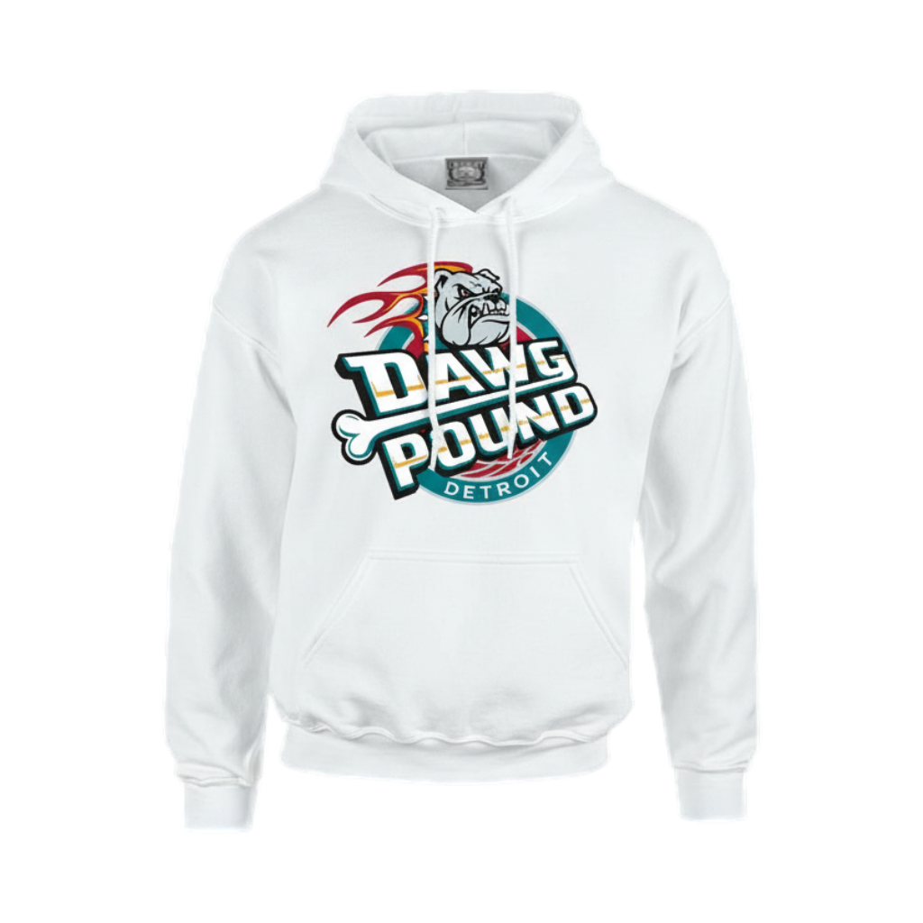 Detroit Dawg Pound Hoodie - Heritage v3
