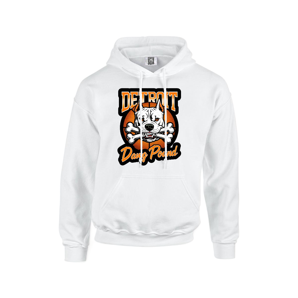 Detroit Dawg Pound Hoodie - Heritage v8 - BB Tribute
