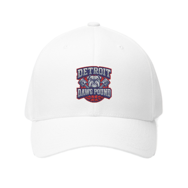 Detroit Dawg Pound FlexFit Fitted Hat - Originals v1
