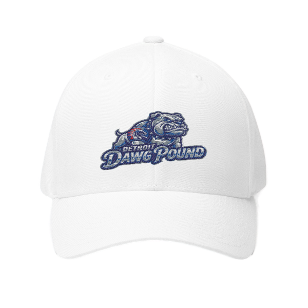 Detroit Dawg Pound FlexFit Fitted Hat - Originals v4