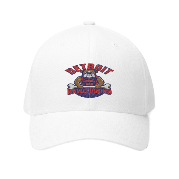 Detroit Dawg Pound FlexFit Fitted Hat - Originals v6