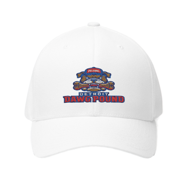 Detroit Dawg Pound FlexFit Fitted Hat - Originals v7