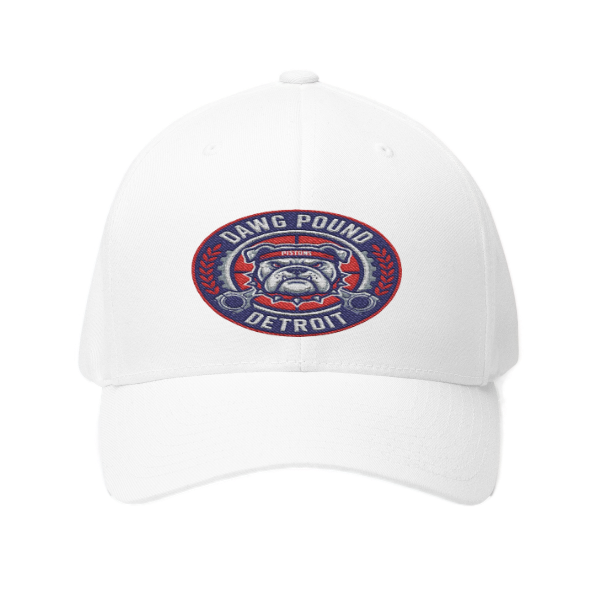 Detroit Dawg Pound FlexFit Fitted Hat - Originals v8