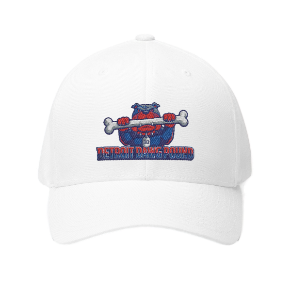 Detroit Dawg Pound FlexFit Fitted Hat - Originals v10
